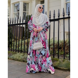 Dress Pleated Nottinghill - Yuri Sangria