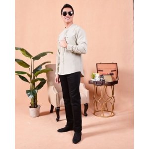 Kurta Long Sleeves Imran - Grass Green