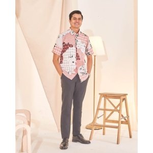 Kurta Short Sleeves Ezre - Barn Red